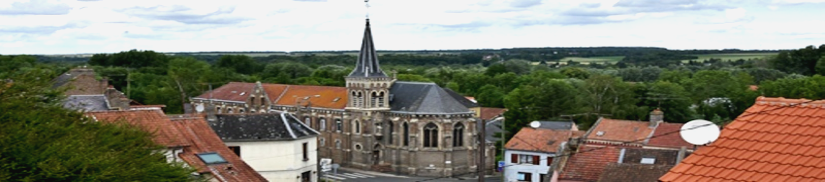 Picquigny somme l eglise vue aerienne