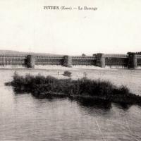 Pitres eure le barrage cpa