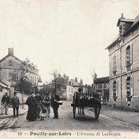 L'avenue de Laubespin CPA