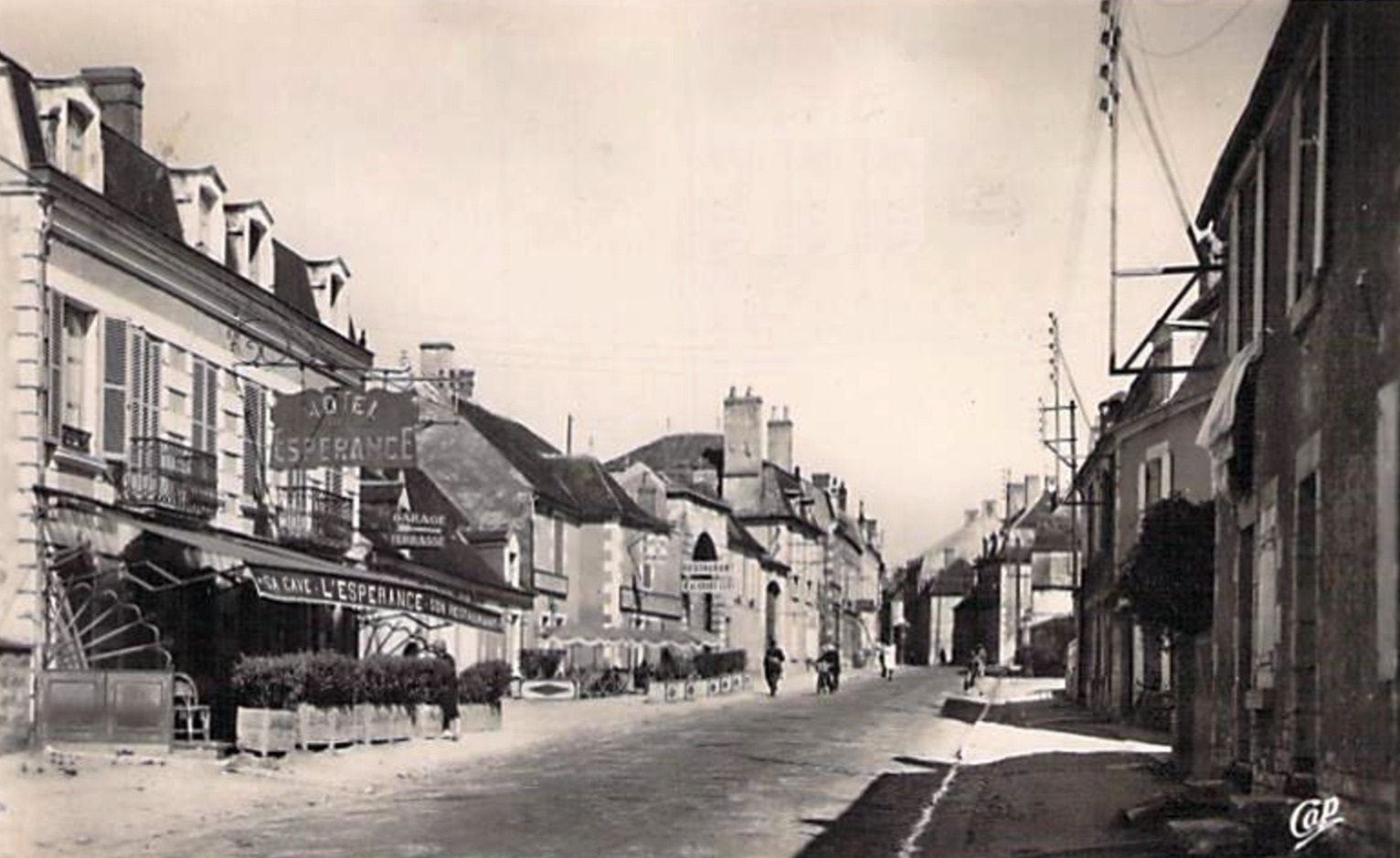 Pouilly-sur-Loire (Nièvre) L'Hôtel de l'Espérance CPA