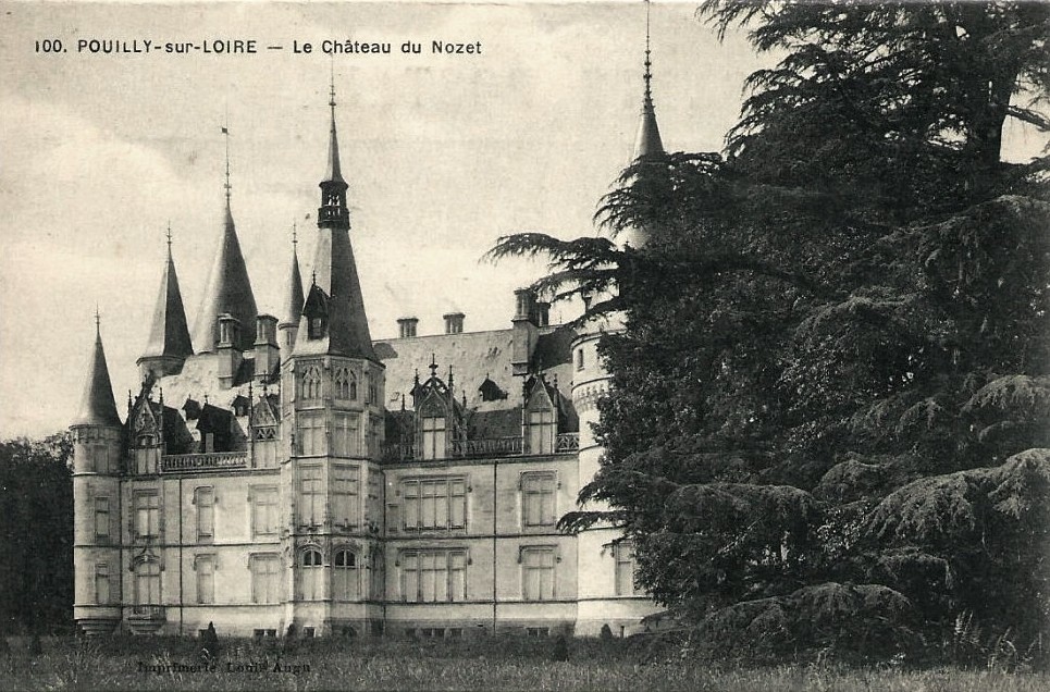 Pouilly-sur-Loire (Nièvre) Le château du Nozet CPA