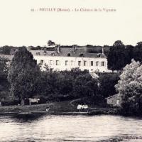 Pouilly-sur-Meuse (Meuse) Le château de La Vignette CPA