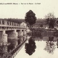 Pouilly-sur-Meuse (Meuse) Le pont