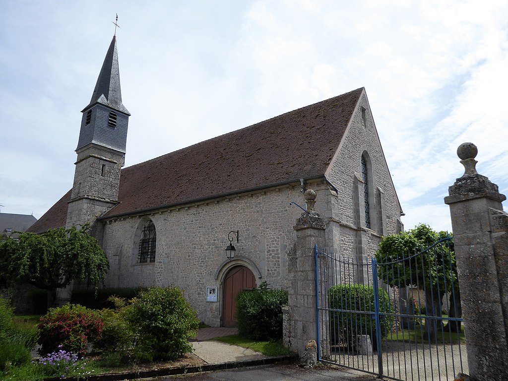 Prasville (28) L'église Saint Lubin