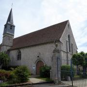 Prasville (28) L'église Saint Lubin