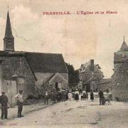 Prasville (28) La place CPA