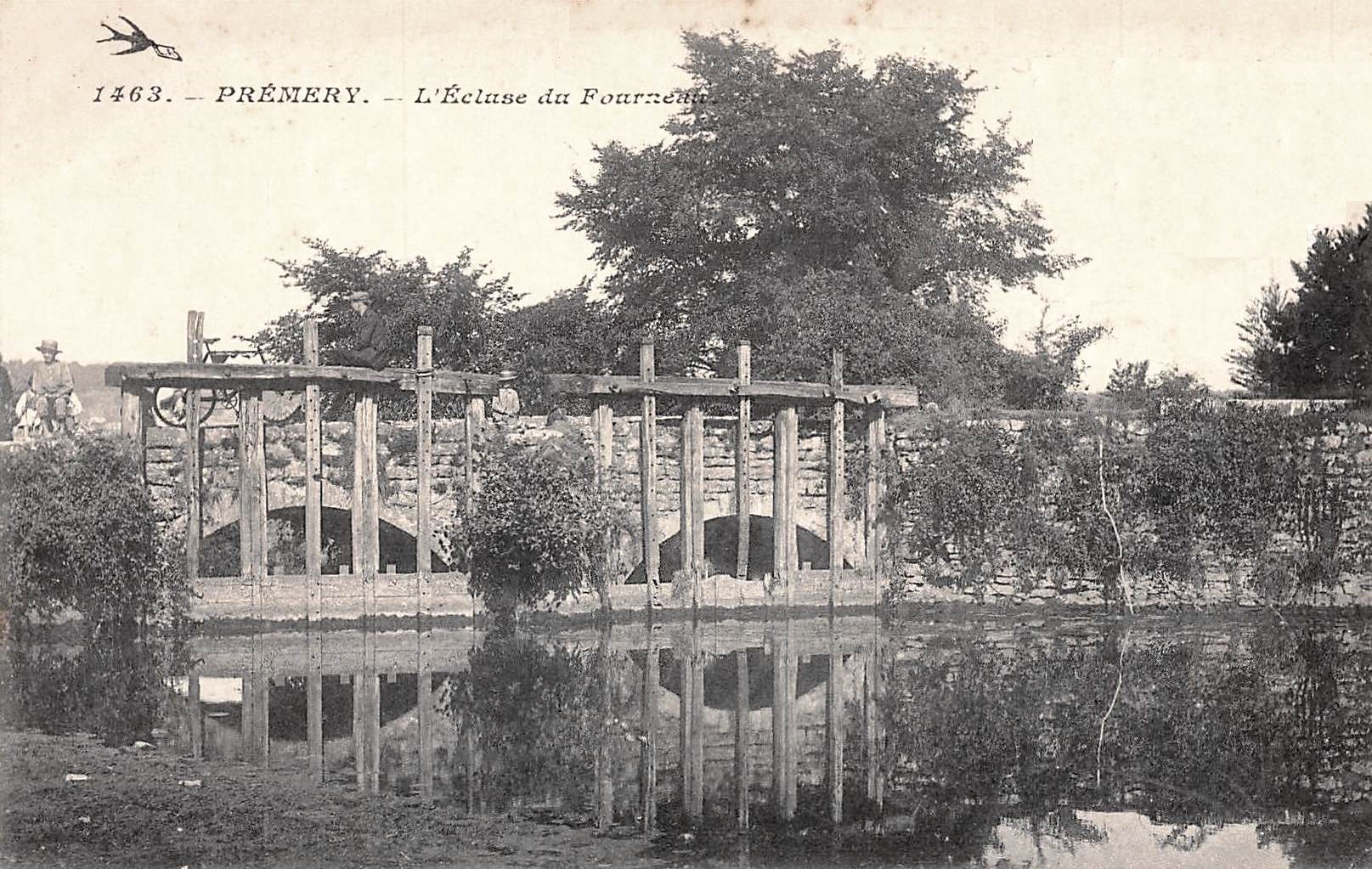 Prémery (Nièvre) L'écluse du Fourneau CPA