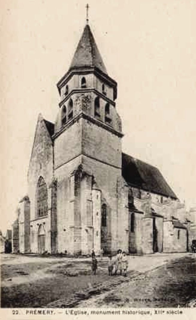 Prémery (Nièvre) L'église Saint Marcel CPA