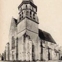 L'église Saint-Marcel CPA