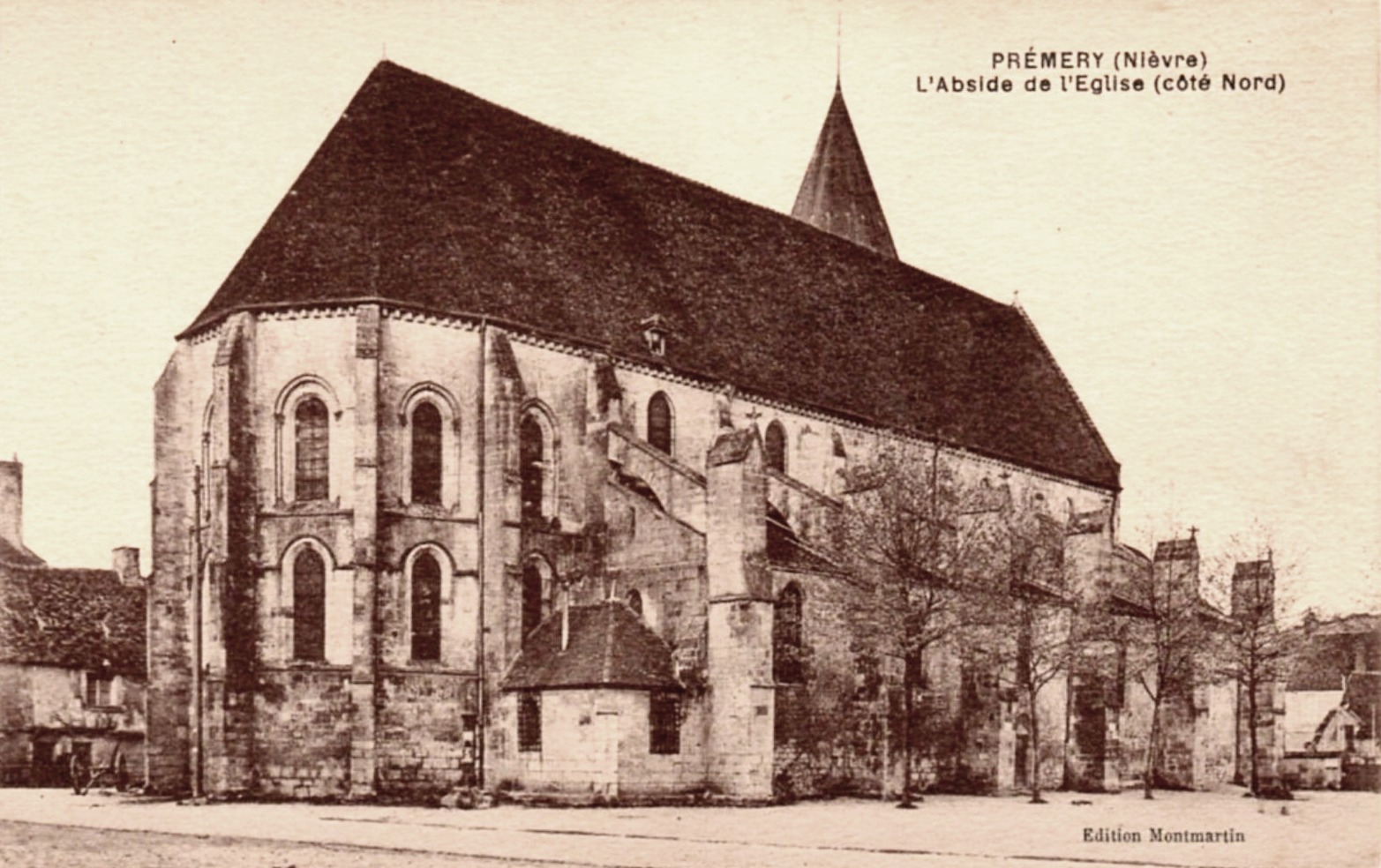 Prémery (Nièvre) L'église Saint Marcel CPA