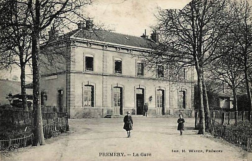 Prémery (Nièvre) La gare CPA