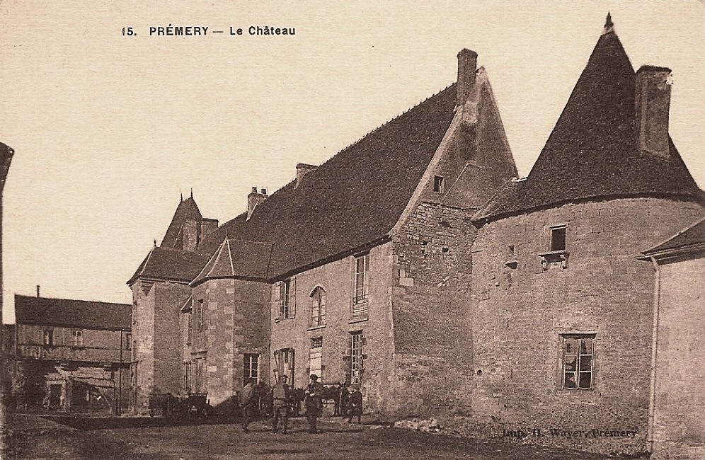 Prémery (Nièvre) Le château CPA