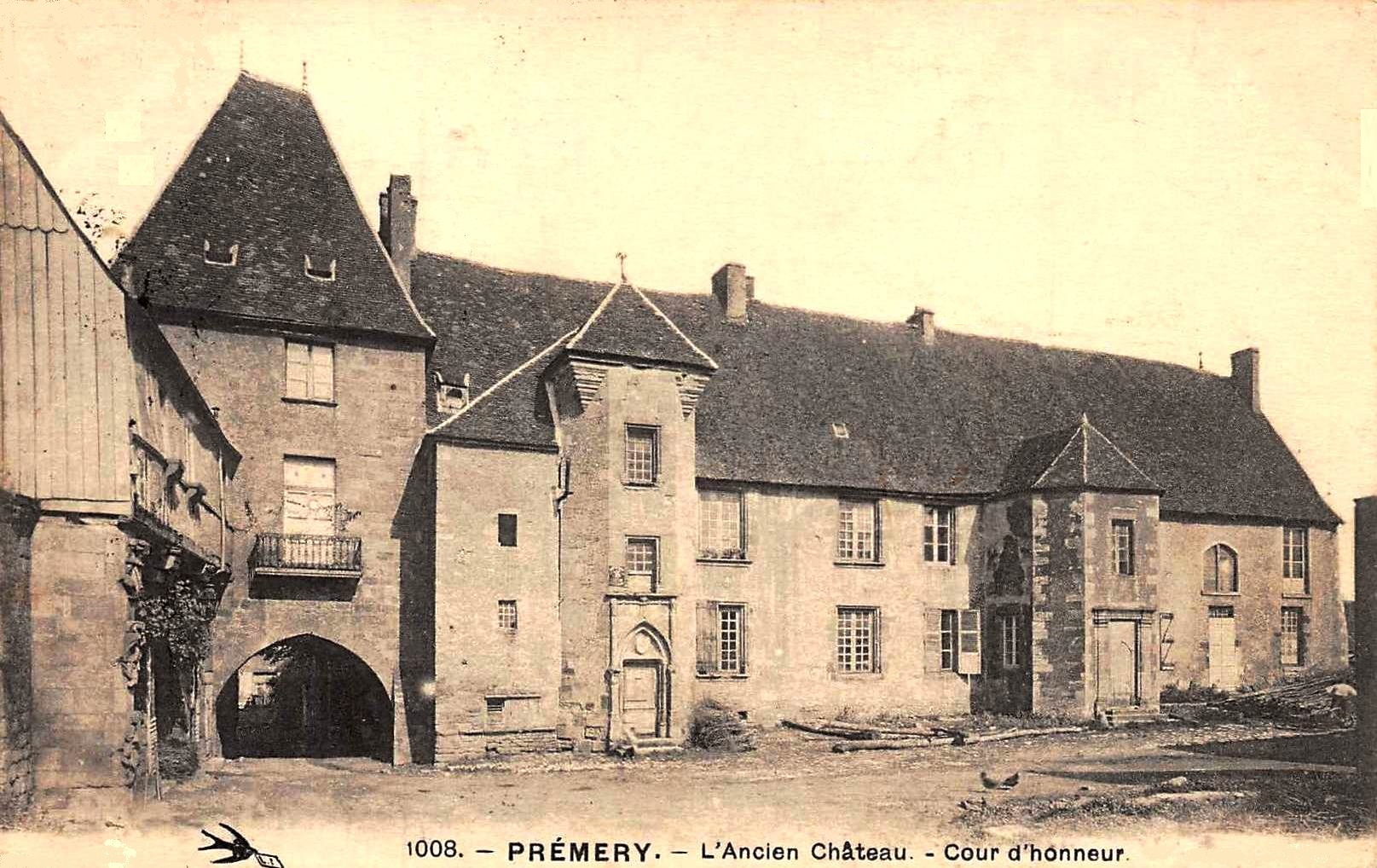 Prémery (Nièvre) Le château CPA
