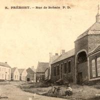 Prémont (Aisne) CPA Rue de Bohain
