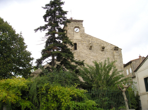 Puilacher (Hérault) L'église de la Sainte Trinité