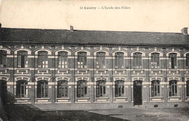 Quievy 59 l ecole des filles cpa