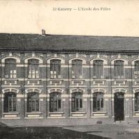 Quievy 59 l ecole des filles cpa