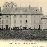 Quincy (Cher) Le château CPA