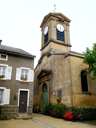Quincy-Landzécourt (Meuse) L'église Saint-Martin