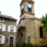 Quincy-Landzécourt (Meuse) L'église Saint-Martin