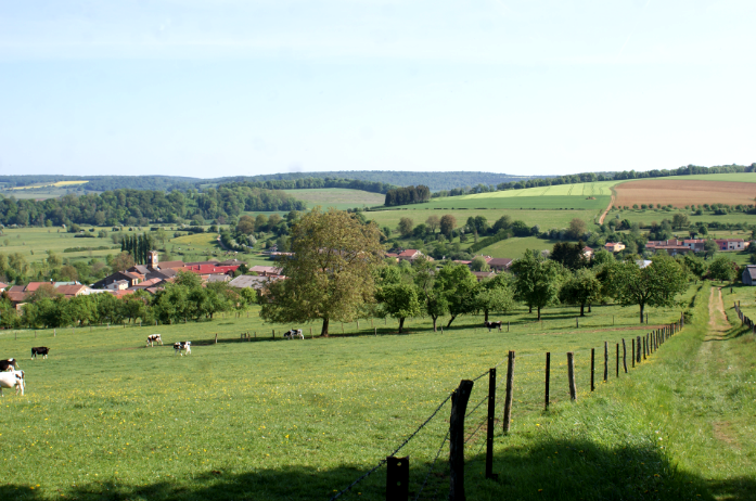 Quincy-Landzécourt (Meuse) Vue générale