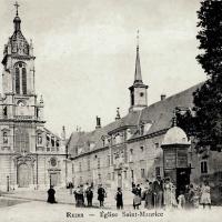 Reims 51 l eglise saint maurice cpa