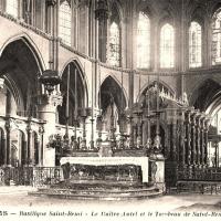 Reims 51 l eglise saint remi le tombeau cpa