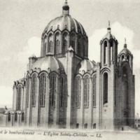 Reims 51 l eglise sainte clothilde cpa