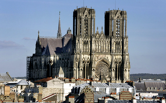 Reims 51 la cathedrale notre dame 