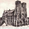 Reims 51 la cathedrale notre dame cpa
