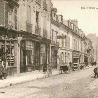 Reims 51 la rue gambetta cpa