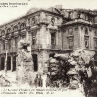 Reims 51 le theatre 1914 cpa