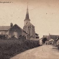 L'église CPA