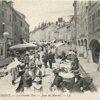 Remiremont 88 jour de marche cpa