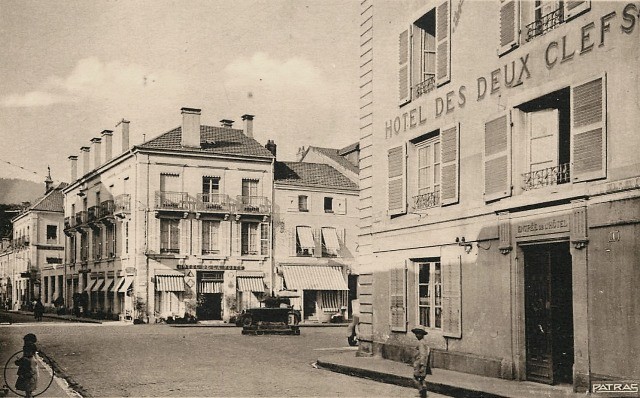 Remiremont 88 l hotel des deux clefs cpa