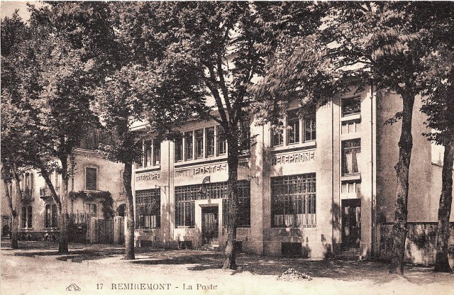 Remiremont 88 la poste cpa