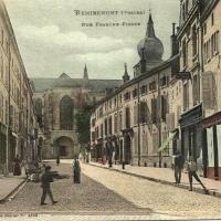 Remiremont 88 la rue franche pierre cpa