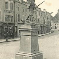 Remiremont 88 la statue du volontaire 1870 cpa