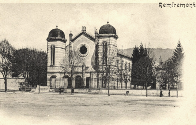 Remiremont 88 la synagogue cpa