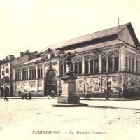 Remiremont 88 le marche couvert cpa