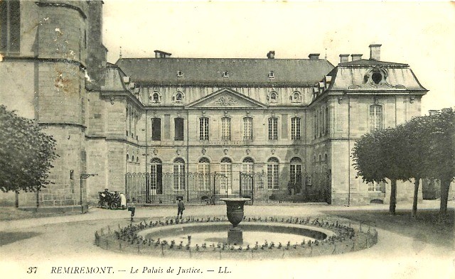 Remiremont 88 le palais de justice cpa