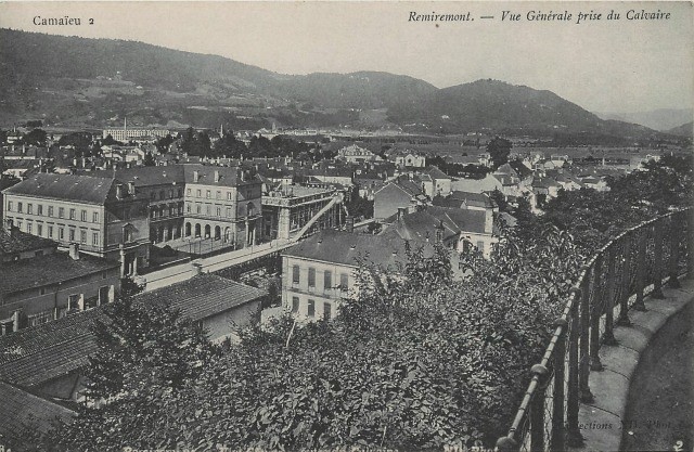 Remiremont 88 vue generale cpa