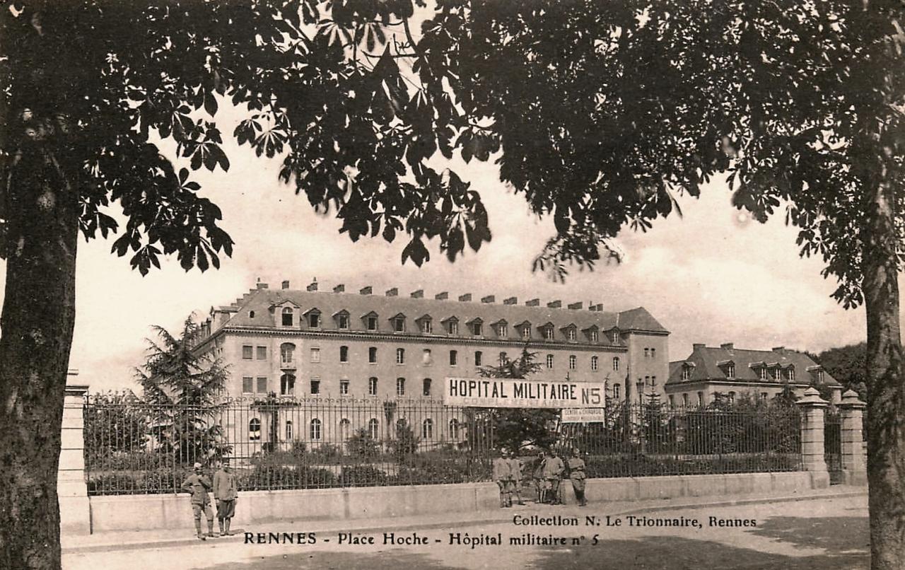 Rennes (Ille-et-Vilaine) L'Hôpital militaire CPA