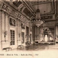 La salle des fêtes de l'Hôtel de Ville CPA