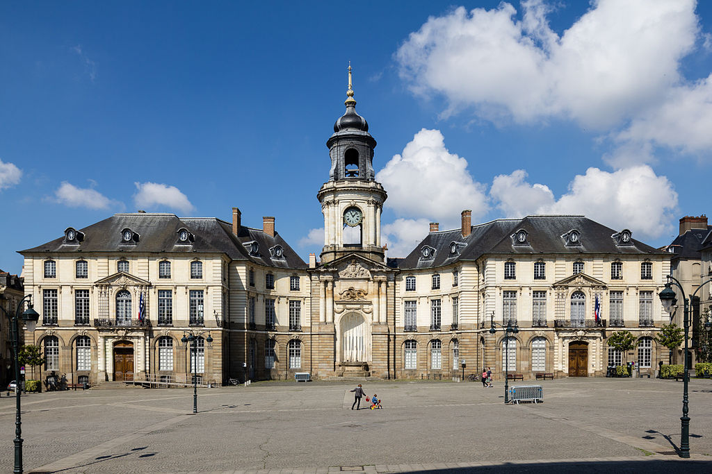 Rennes (Ille-et-Vilaine) L'Hôtel de Ville