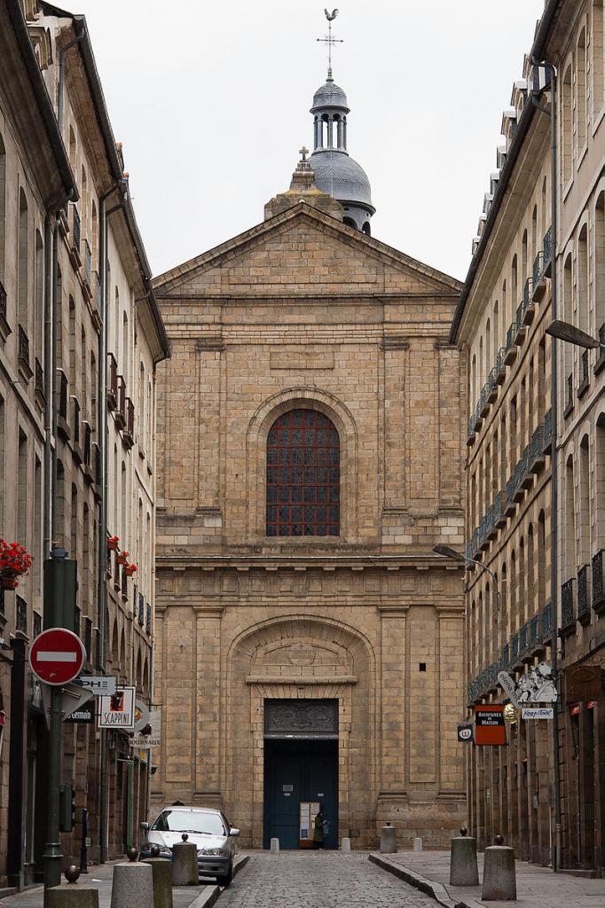 Rennes (Ille-et-Vilaine) La basilique Saint-Sauveur