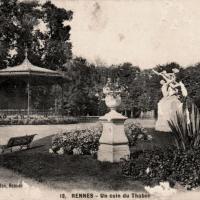 Le jardin du Thabor CPA