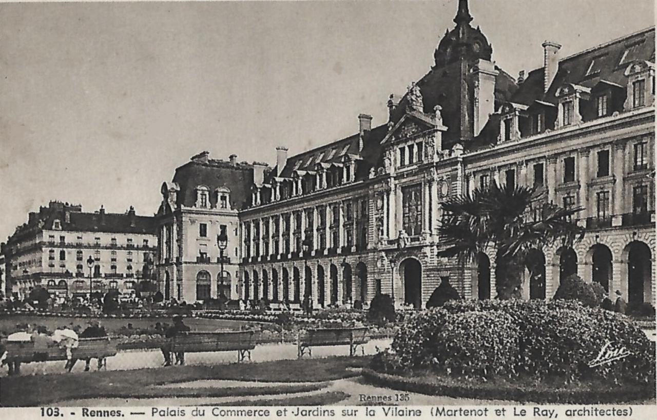 Rennes (Ille-et-Vilaine) Le Palais du Commerce CPA