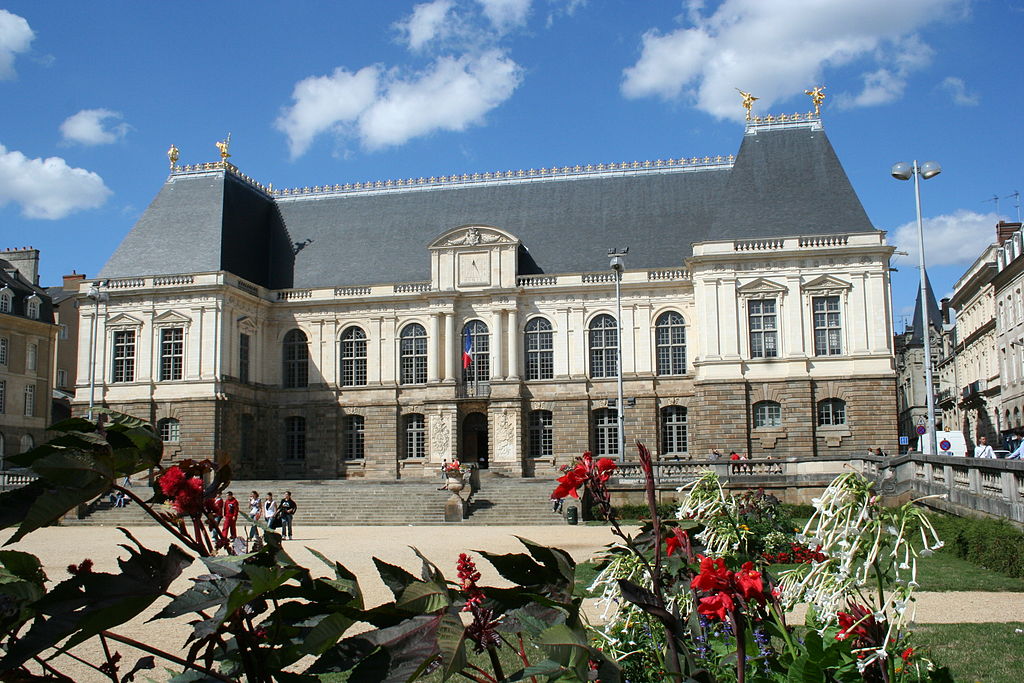 Rennes (Ille-et-Vilaine) Le Palais du Parlement de Bretagne