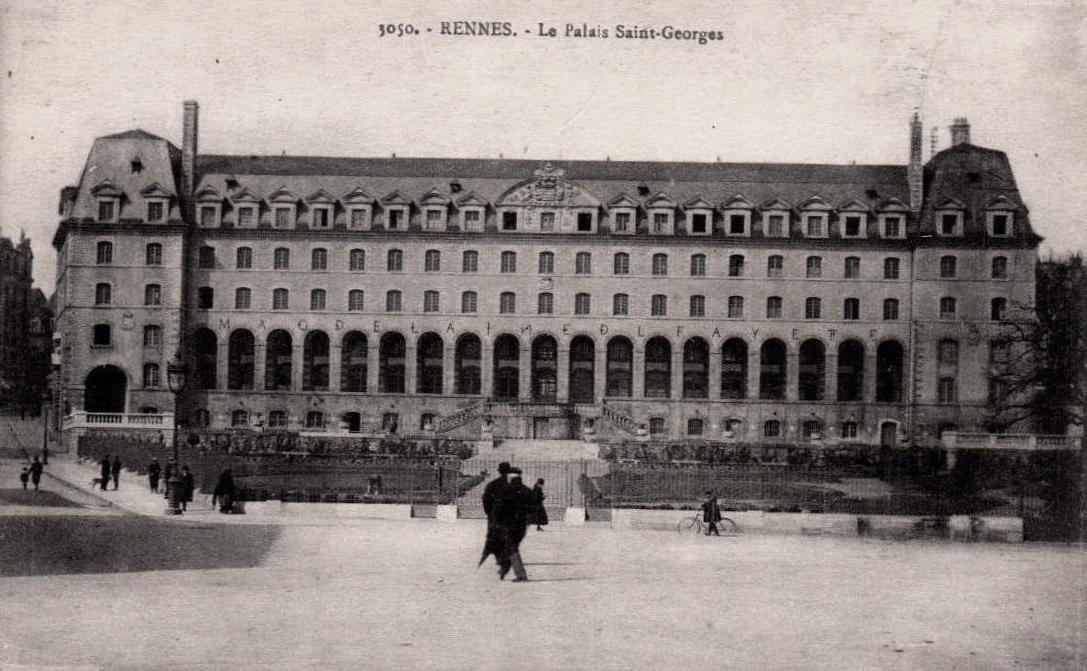 Rennes (Ille-et-Vilaine) Le Palais Saint Georges